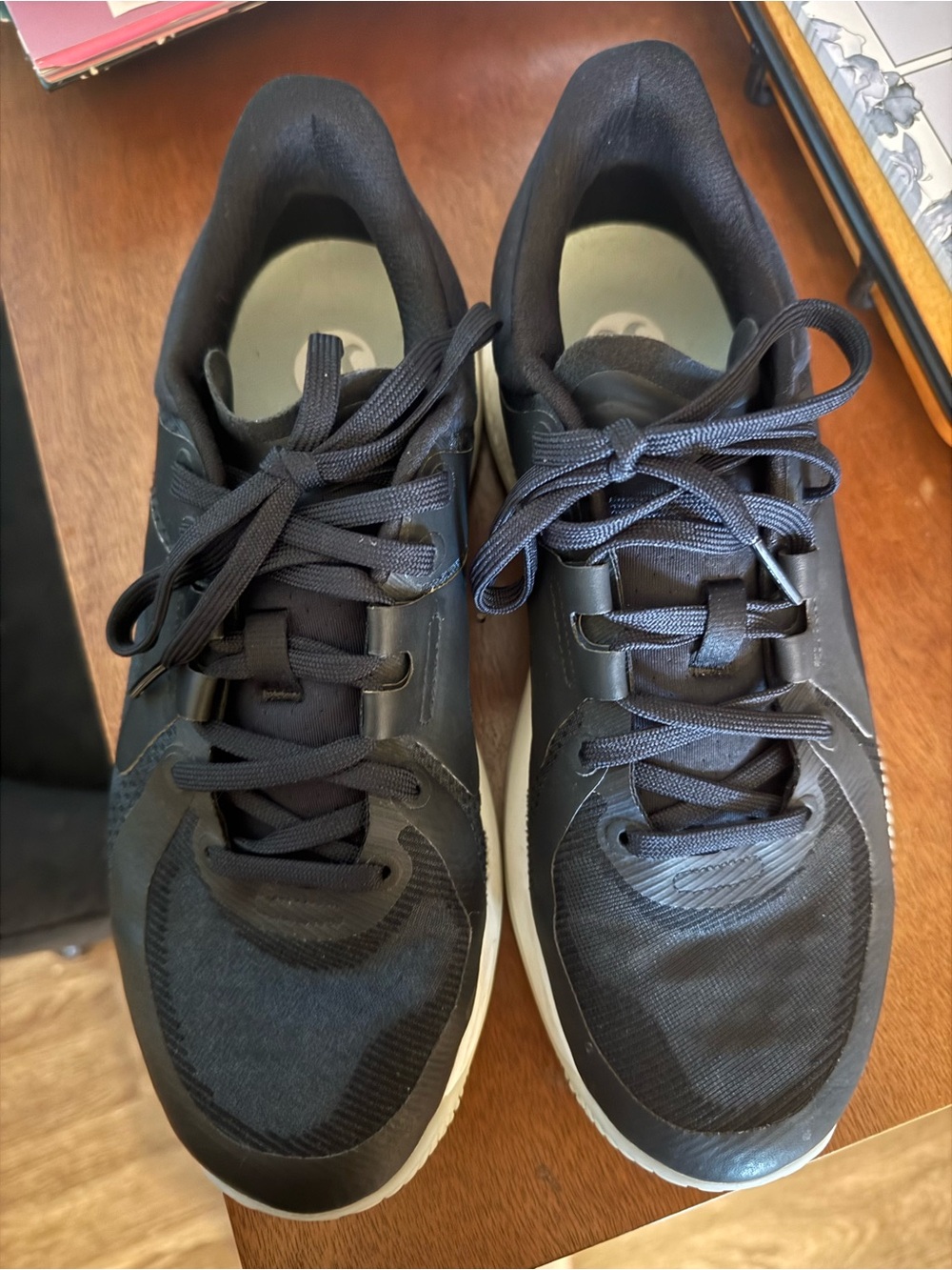 Women’s black Lululemon sneakers size 8
